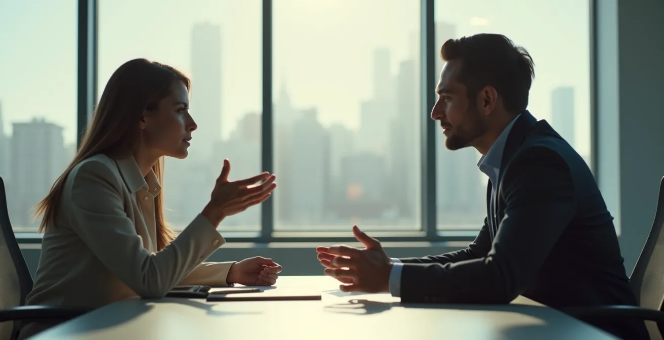 Zakelijke ontmoeting tussen Belgische en Britse ondernemers