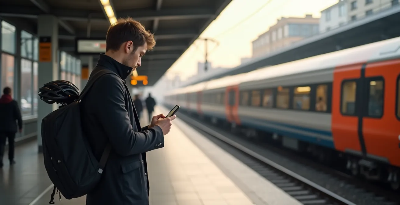 Visualisatie van verschillende transportmodi voor woon-werkverkeer in België